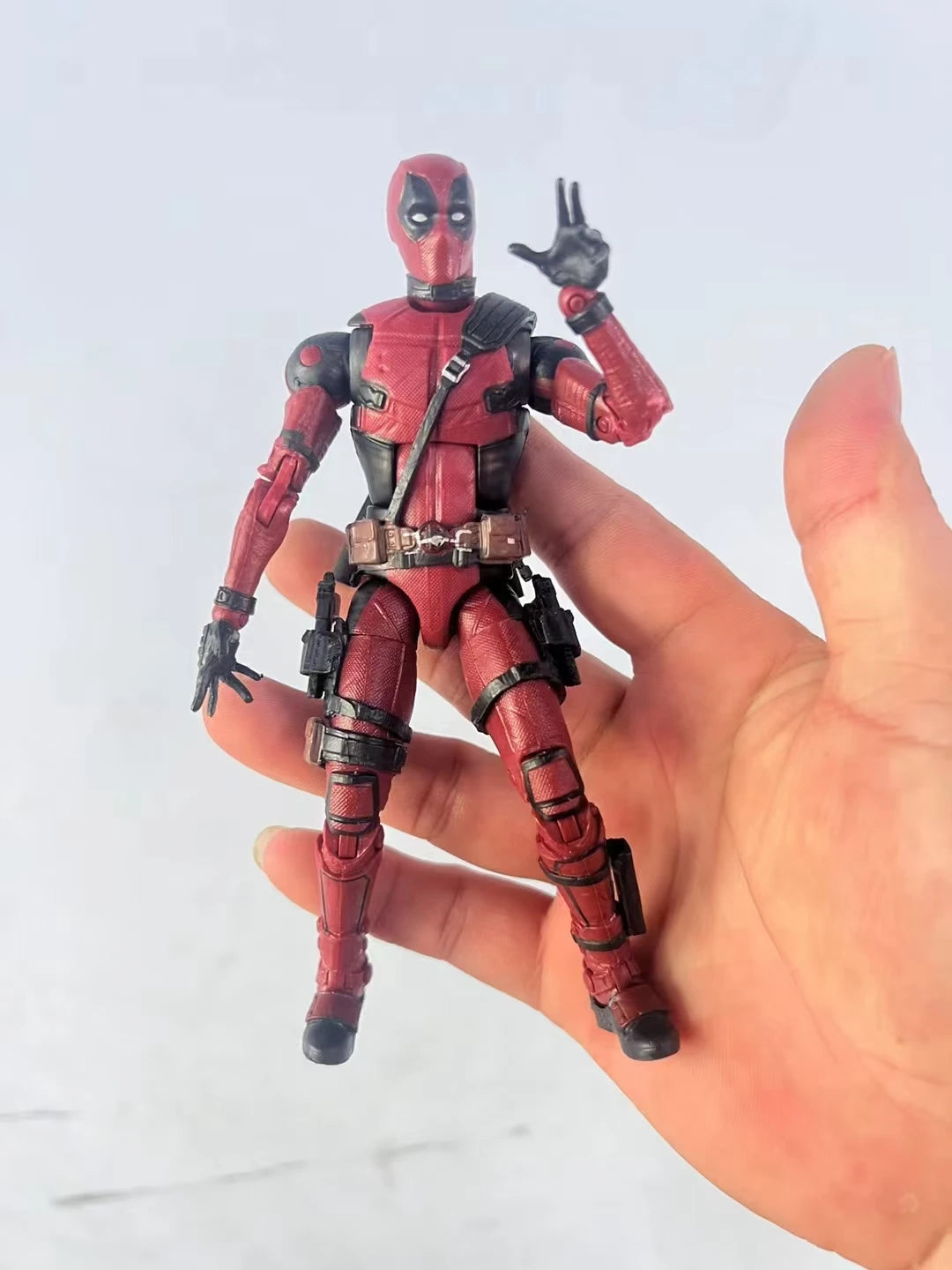 X-men Deadpool with Unicorn Wolverine Articulated PVC Figure