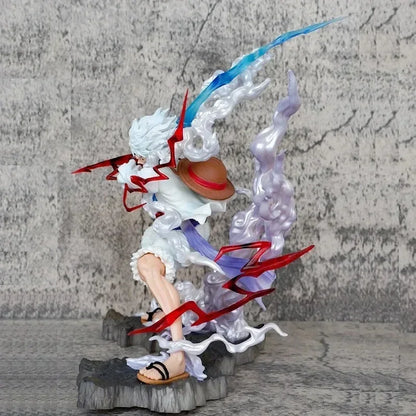 One Piece Nica Luffy Figure Tightly Grasps The Lightning Fifth Gear