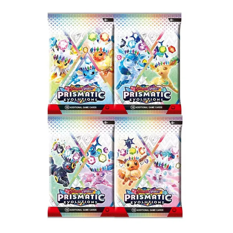 360Pcs Pokemon Card Prismatic Evolutions Scarlet Violet 151 Surging