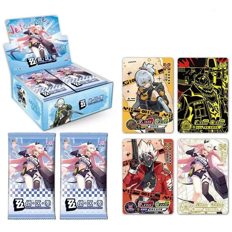 New Zenless Zone Zero Collectible Cards 150PCS 1st Deluxe Edition
