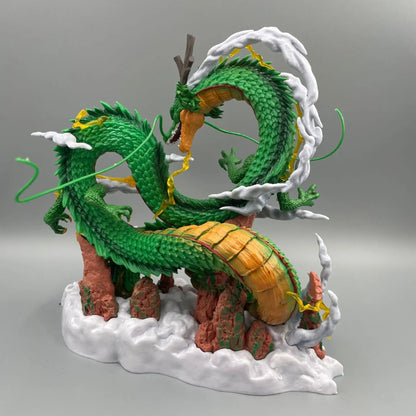 24cm Dragon Ball Anime Figure Shenron Figure Goku And Shenron Figurine