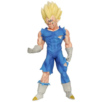 Hot Dragon Ball Anime Figures Vegeta GK Action Figures Battle Damage