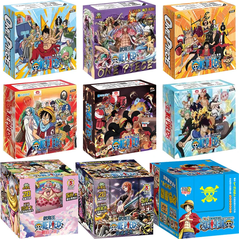 One Piece Collections Rare Cards Box Booster Pack Anime Luffy Zoro
