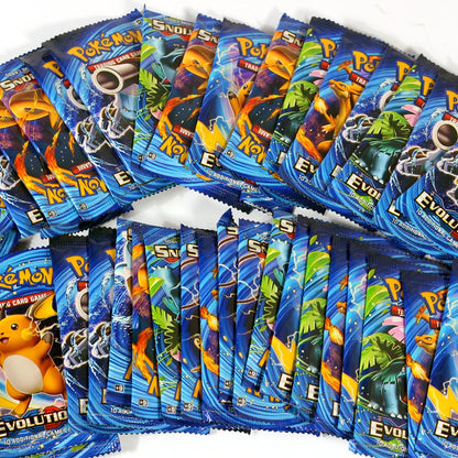Newest 324Pcs Pokemon Cards Sun & Moon XY Evolutions Pokemon Booster