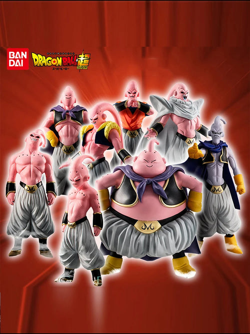 Hot 8pcs/Set  Dragon Ball Z Anime Figure Majin Buu  Fat Buu PVC Action
