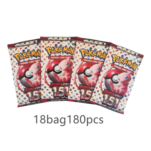 360Pcs Pokemon Card Prismatic Evolutions Scarlet Violet 151 Surging