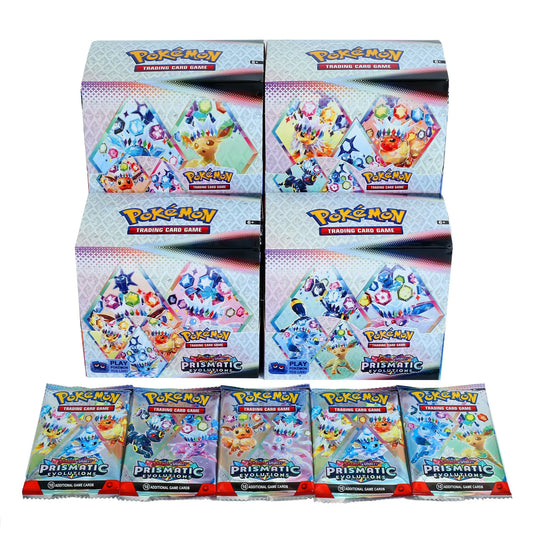 360 Pcs Pokemon Card Prismatic Evolutions Obsidian Flames PALDEAN