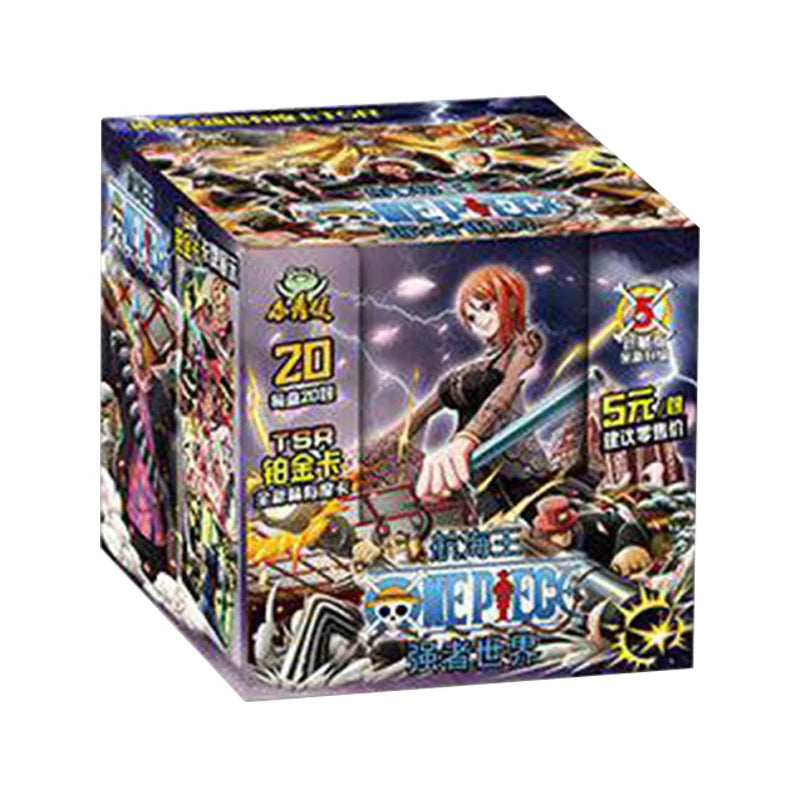 One Piece Collections Rare Cards Box Booster Pack Anime Luffy Zoro