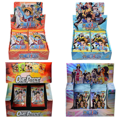 Genuine Anime One Piece Collection Cards Trading Game Luffy Sanji Nami