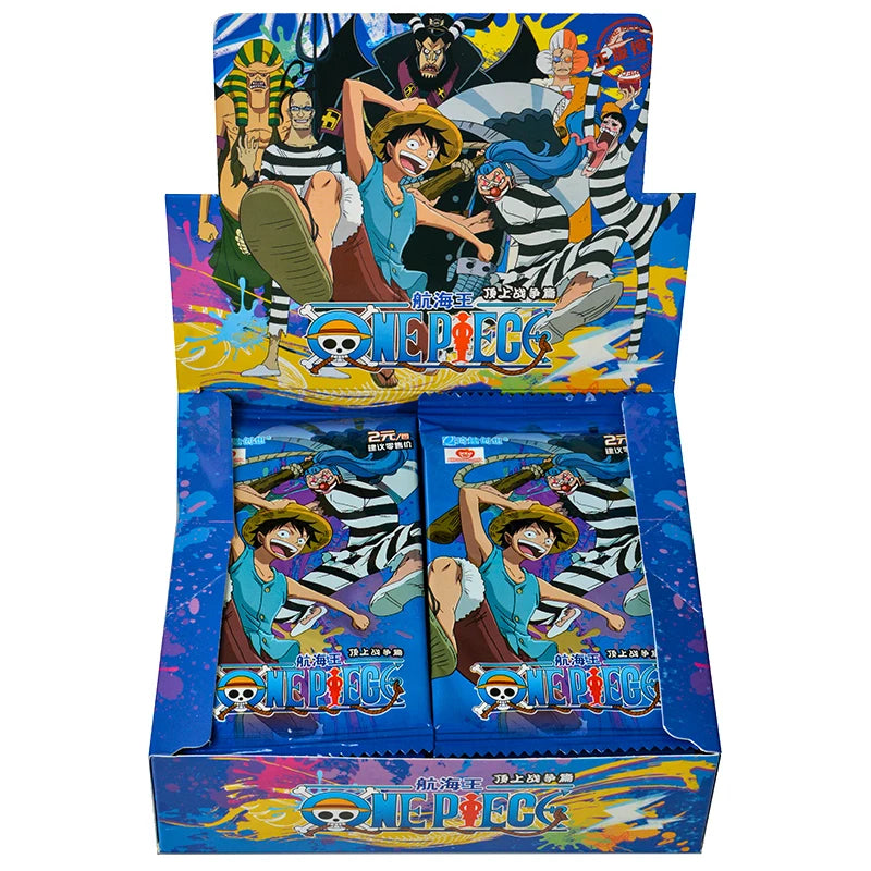 Genuine Anime One Piece Collection Cards Trading Game Luffy Sanji Nami