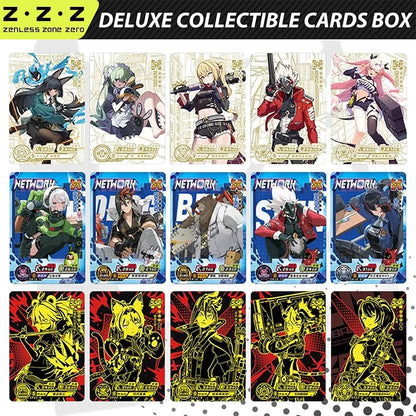 New Zenless Zone Zero Collectible Cards 150PCS 1st Deluxe Edition