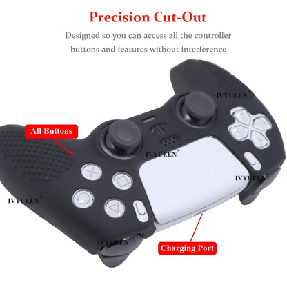IVYUEEN Studded Protective Cover Skin for PlayStation 5 DualSense PS5