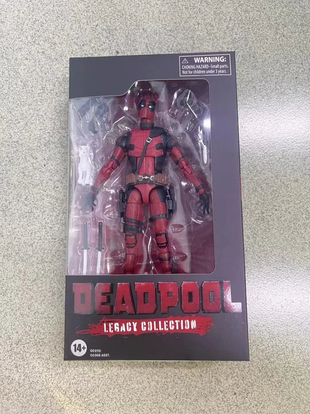 X-men Deadpool with Unicorn Wolverine Articulated PVC Figure