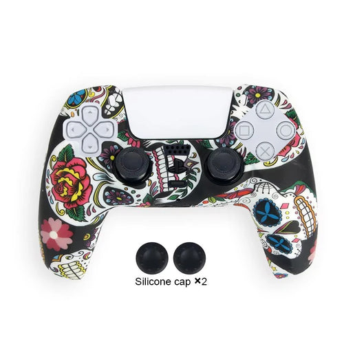 DATA FROG Camo Protective Skin Cover For SONY Playstation 5 Silicone