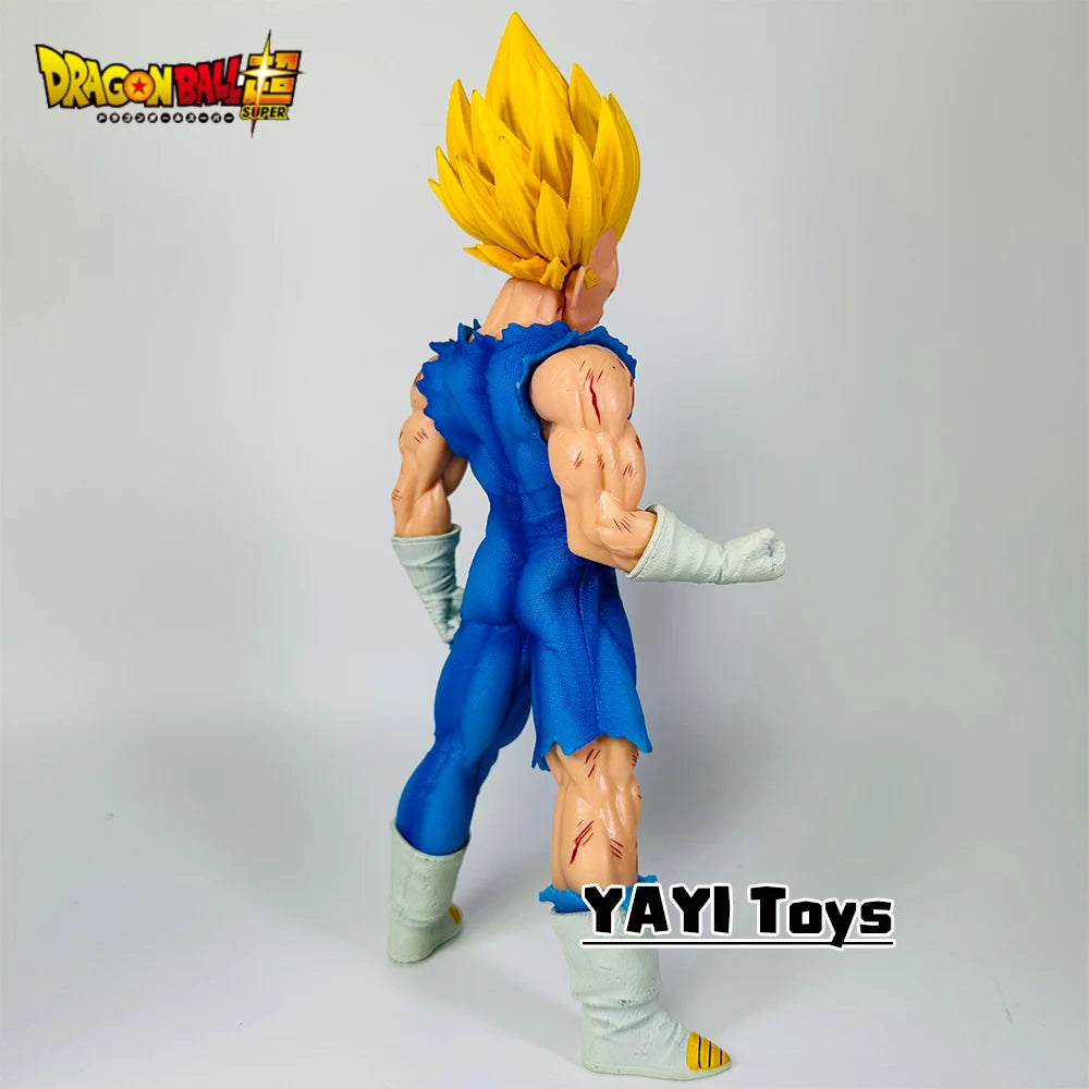 Hot Dragon Ball Anime Figures Vegeta GK Action Figures Battle Damage