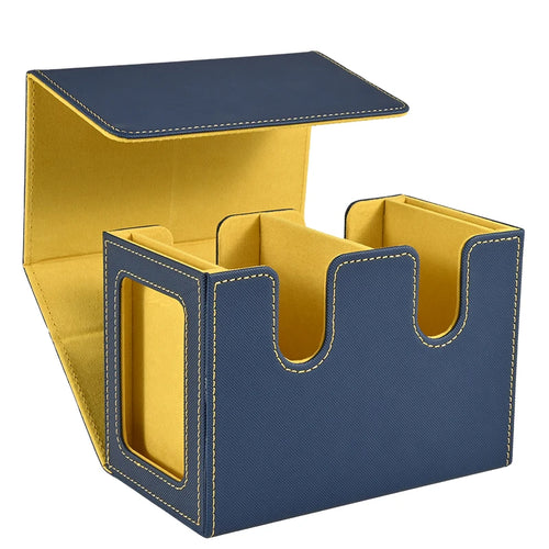 Deck Box with 2 Commander Display, Double Deck Box for 140+ Single