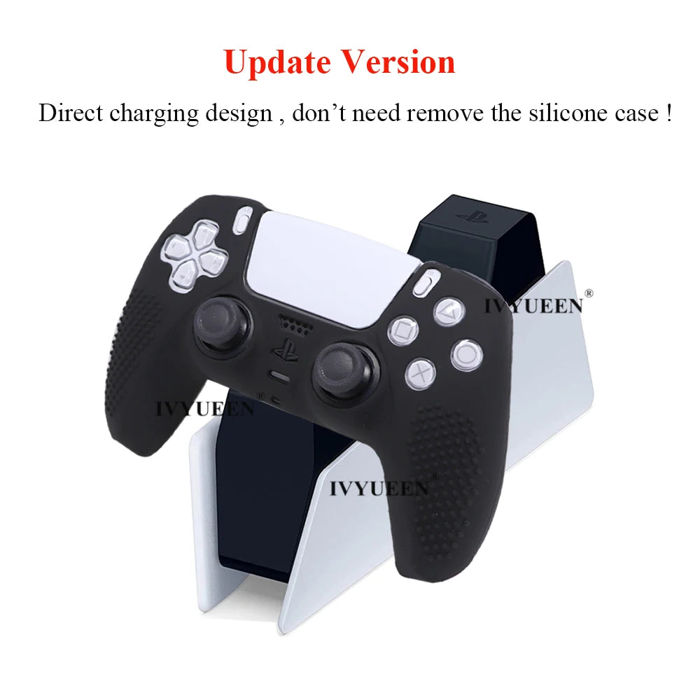 IVYUEEN Studded Protective Cover Skin for PlayStation 5 DualSense PS5