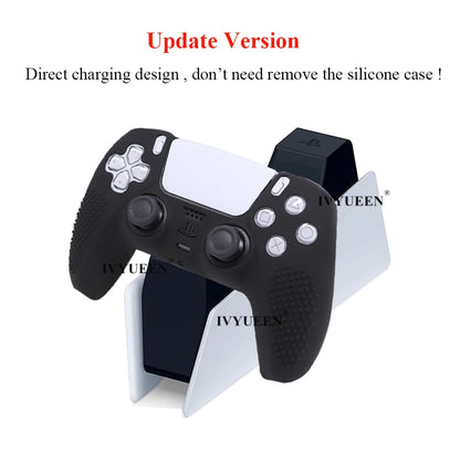 IVYUEEN Studded Protective Cover Skin for PlayStation 5 DualSense PS5