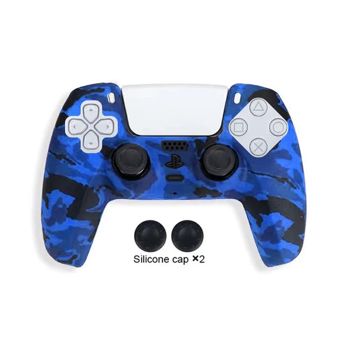 DATA FROG Camo Protective Skin Cover For SONY Playstation 5 Silicone