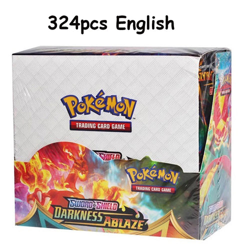 Newest 324Pcs Pokemon Cards Sun & Moon XY Evolutions Pokemon Booster