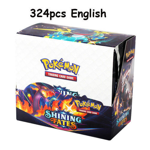 Newest 324Pcs Pokemon Cards Sun & Moon XY Evolutions Pokemon Booster