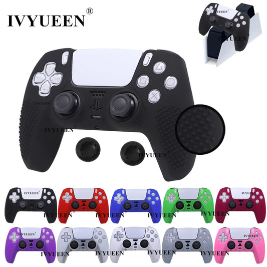 IVYUEEN Studded Protective Cover Skin for PlayStation 5 DualSense PS5