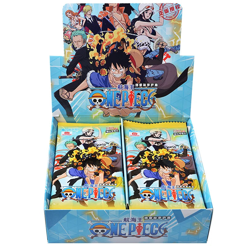 Genuine Anime One Piece Collection Cards Trading Game Luffy Sanji Nami