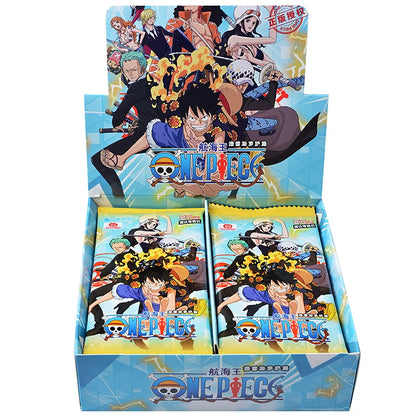 Genuine Anime One Piece Collection Cards Trading Game Luffy Sanji Nami
