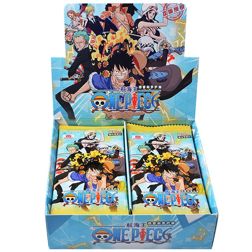 Genuine Anime One Piece Collection Cards Trading Game Luffy Sanji Nami
