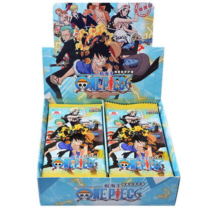 Genuine Anime One Piece Collection Cards Trading Game Luffy Sanji Nami