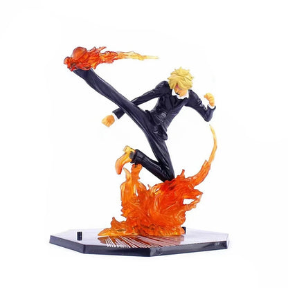 Hot One Piece 10cm Anime Figure GK Roronoa Zoro Three-blade Sa-maximum
