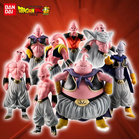 Hot 8pcs/Set  Dragon Ball Z Anime Figure Majin Buu  Fat Buu PVC Action