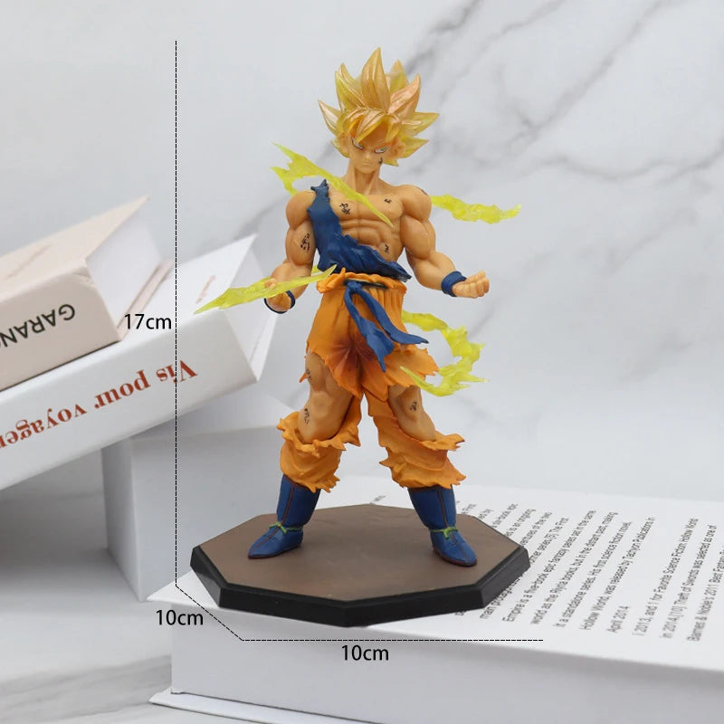 Dragon Ball Super Saiyan Figure Anime Model Peripheral Ornaments
