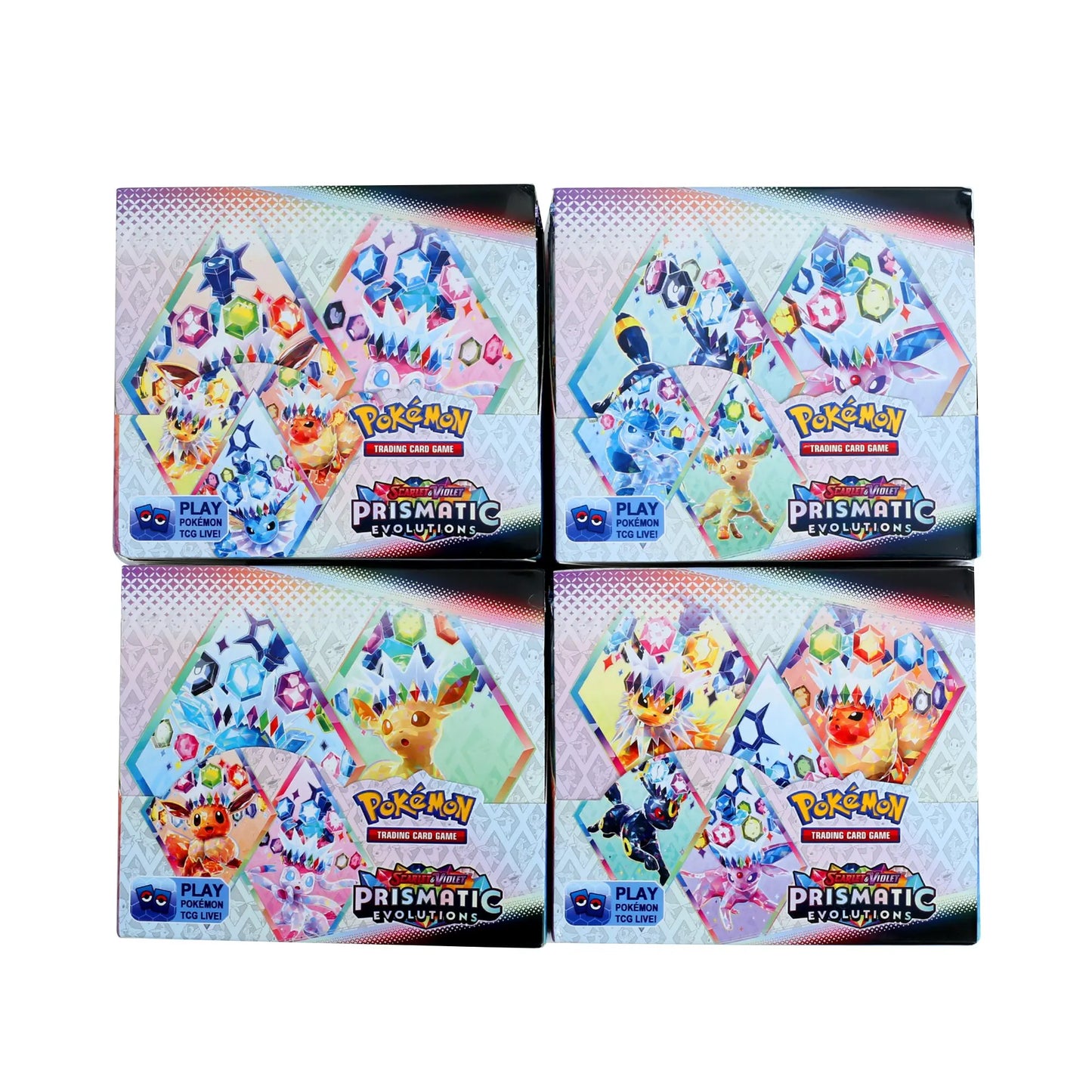 360Pcs Pokemon Card Prismatic Evolutions Scarlet Violet 151 Surging