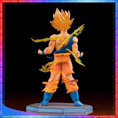 Dragon Ball Super Saiyan Figure Anime Model Peripheral Ornaments