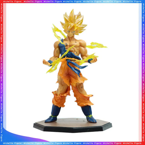 Dragon Ball Super Saiyan Figure Anime Model Peripheral Ornaments