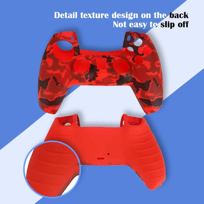 DATA FROG Camo Protective Skin Cover For SONY Playstation 5 Silicone