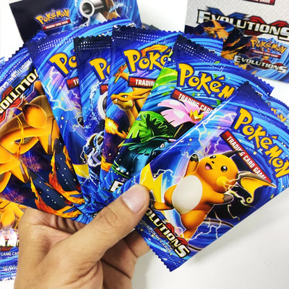 Newest 324Pcs Pokemon Cards Sun & Moon XY Evolutions Pokemon Booster