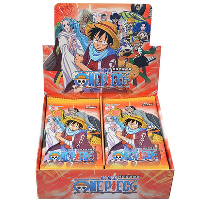 Genuine Anime One Piece Collection Cards Trading Game Luffy Sanji Nami