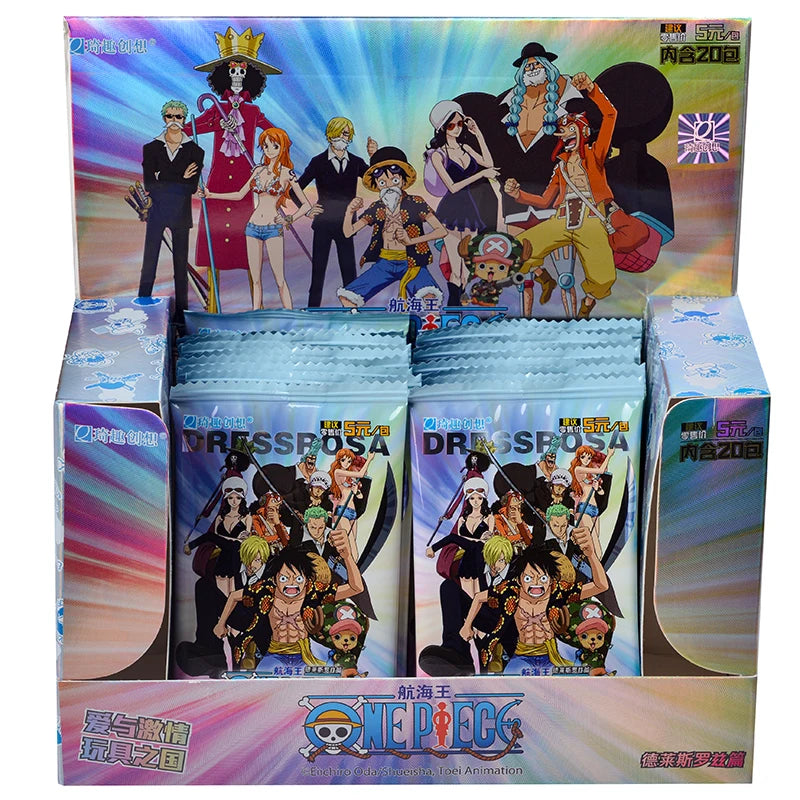 Genuine Anime One Piece Collection Cards Trading Game Luffy Sanji Nami