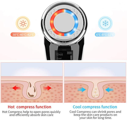 Cosmetic Ultrasonic Device Wrinkle Remover Face Care