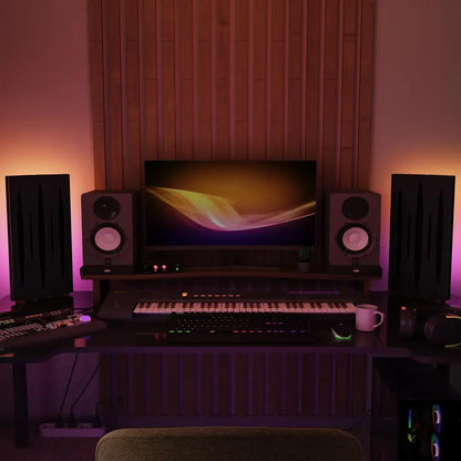 2-Pack Pulsar-mini LED Panels w/ RGB Lamp for Gaming