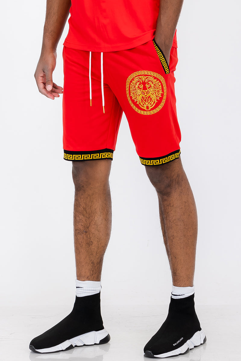 Lion Head Shorts EMS4103
