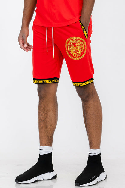 Lion Head Shorts EMS4103